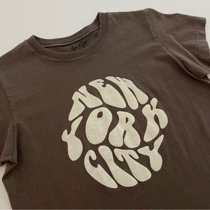 brandy melville / john galt nyc graphic t-shirt